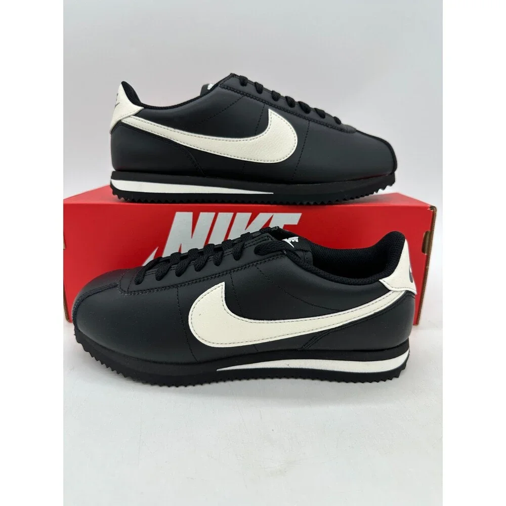 Nike Cortez Women's size 9 Black White Running Athletic Shoes DN1791 006